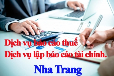 Dịch vụ báo cáo thuế, kê khai thuế Nha Trang