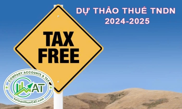 Dự thảo luật thuế TNDN mới năm 2024