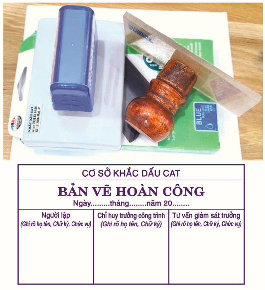 Khắc dấu hoàn công tại Nha Trang Khánh Hòa