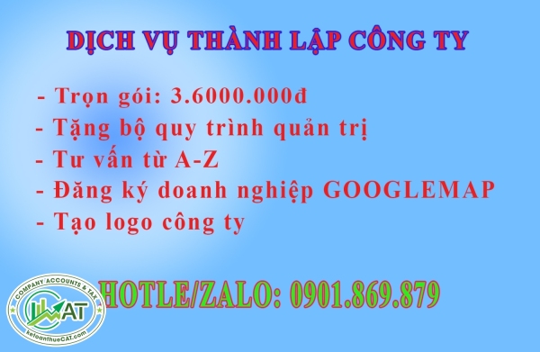 thành lập công ty Nha Trang