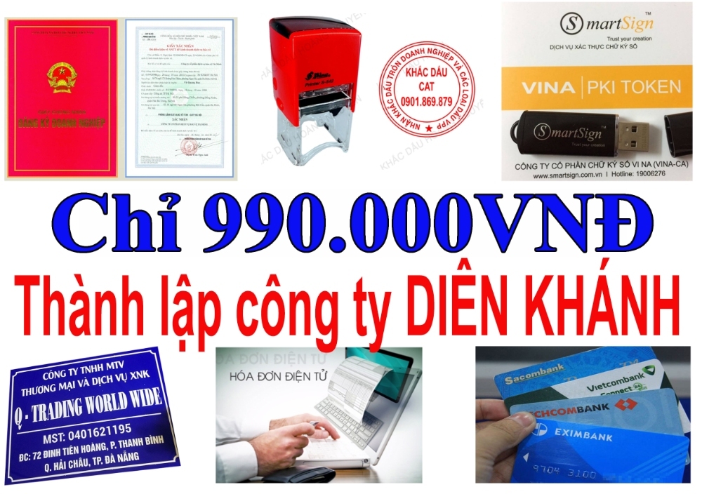 Thành lập công ty Diên Khánh