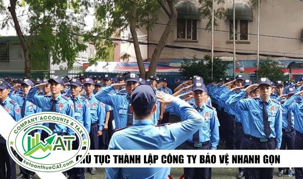 Dịch vụ thành lập công ty bảo vệ